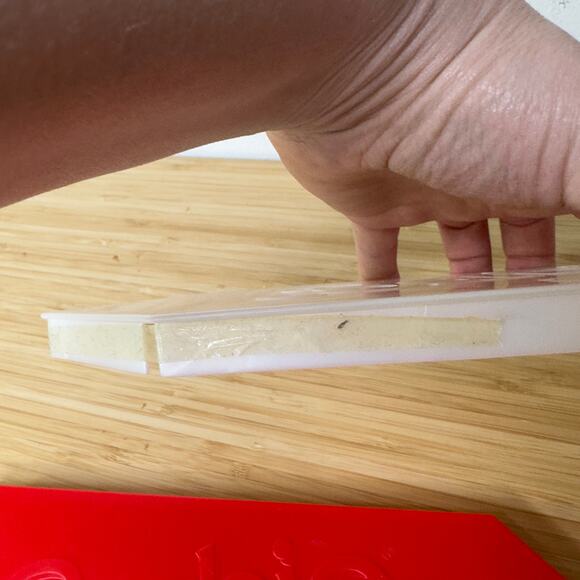 Vintage Mattel Barbie Plastic Box Covers Stands Plaque Plates Red White Holiday - Picture 4 of 5